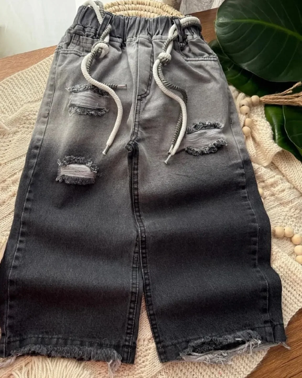 شلوار بگ زاپدار