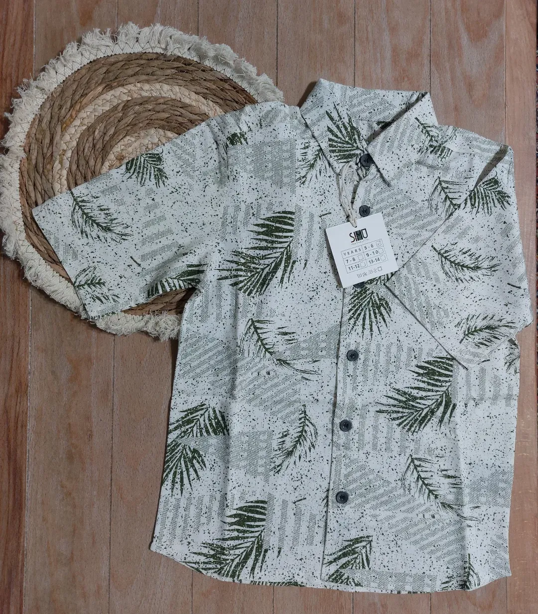 پیراهن پسرانه نخی